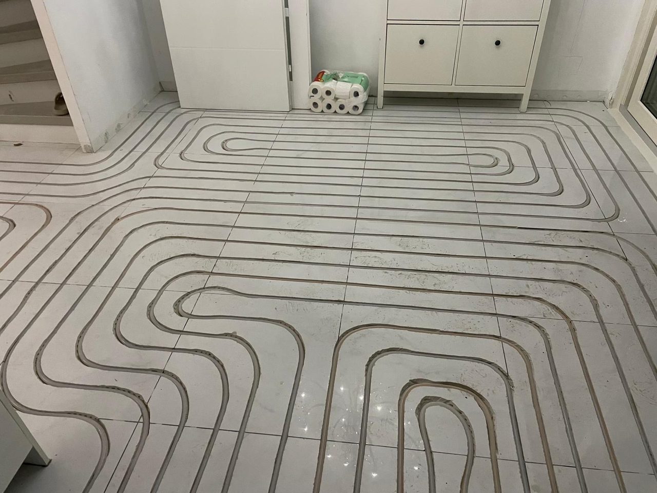 Woning Bergen op Zoom — vloerverwarming 5